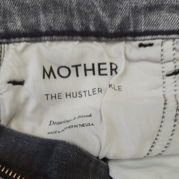 Mother Superior Womens Flared Jeans Size 24 The Hustler Ankle Drawing A Blank - Picture 10 of 12